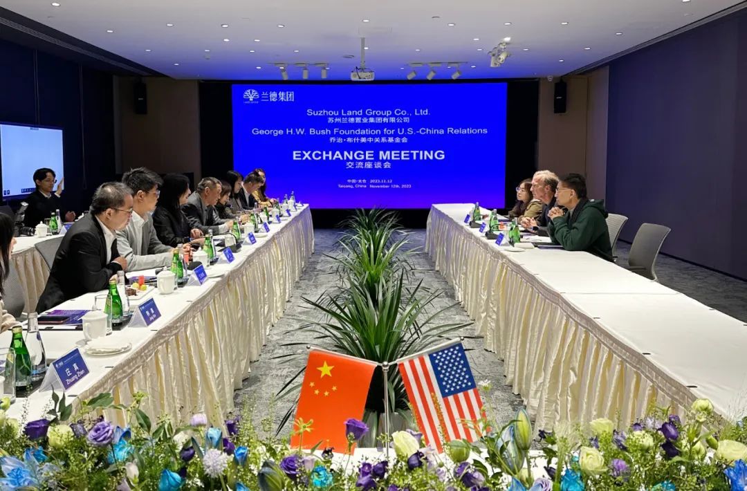 乔治•布什美中关系基金会主席尼尔•布什一行来访pg电子游戏平台